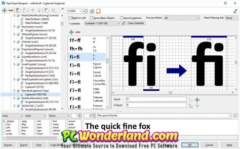 Free download of the Foldable High-logic Fontcreator 12.0